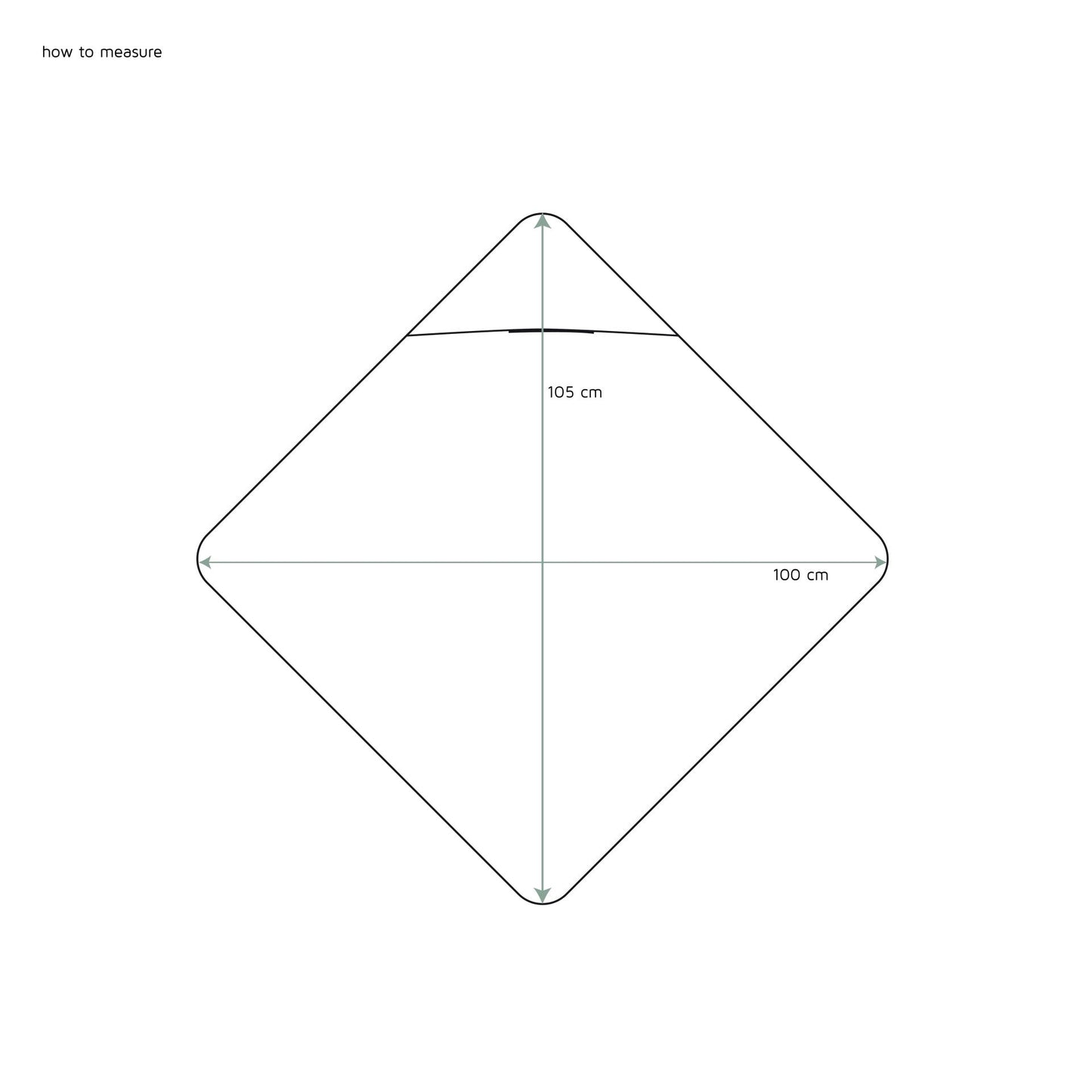 ANTWERPEN - WICKELDECKE WAFFEL - SAND