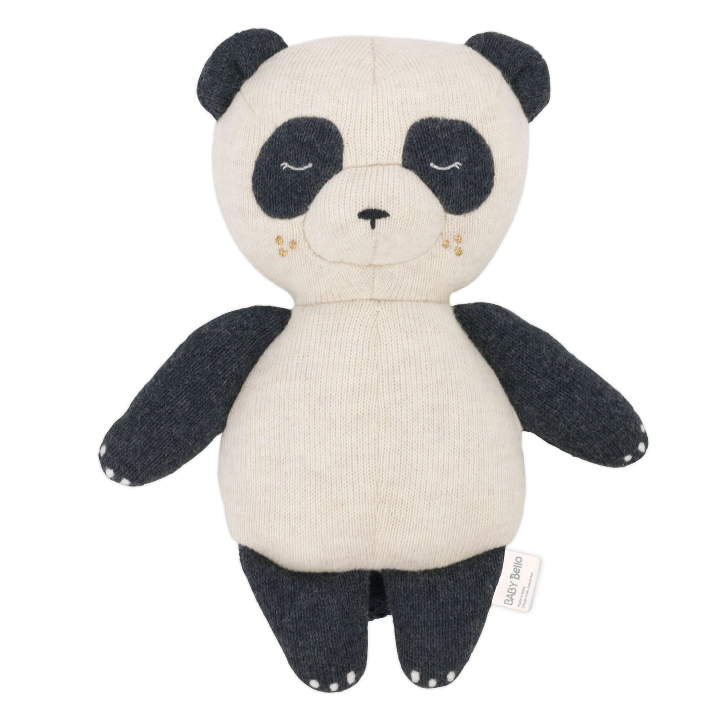 PLÜSCHTIER MIT GLOCKE - POLLY DER PANDA