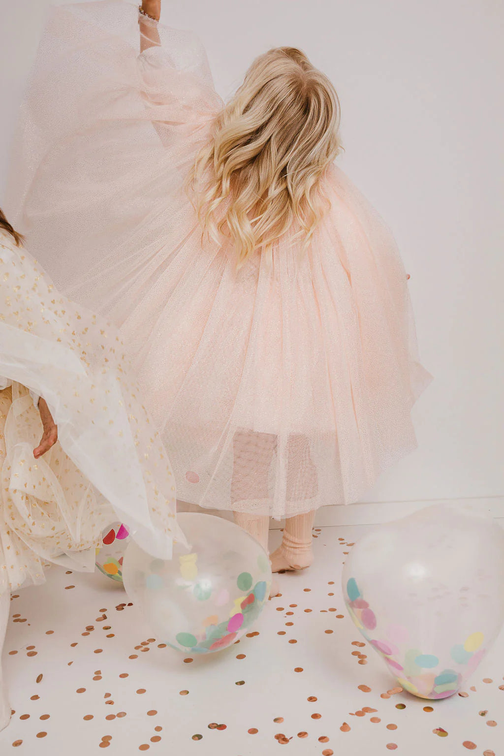 UMHANG - ROSA MIT GOLDENEN TUPFEN