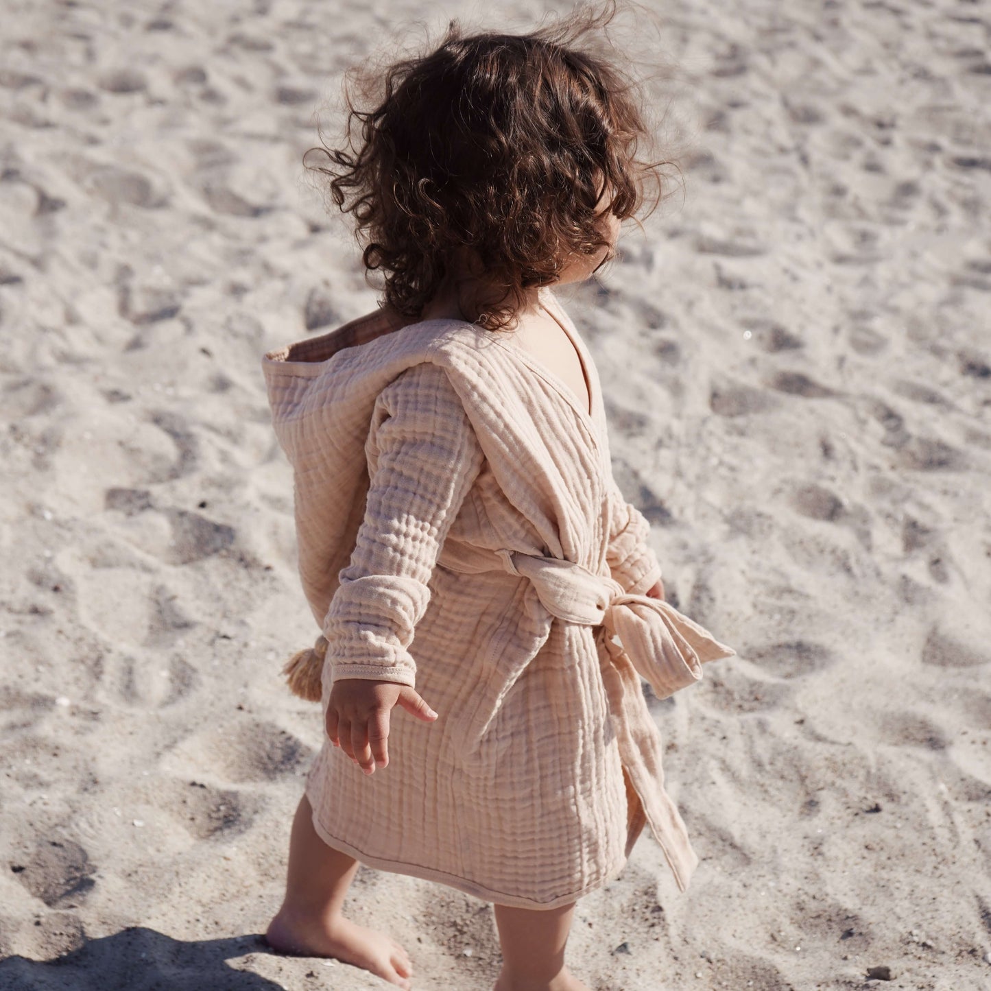 BADEMANTEL - GERÖSTETE MANDEL