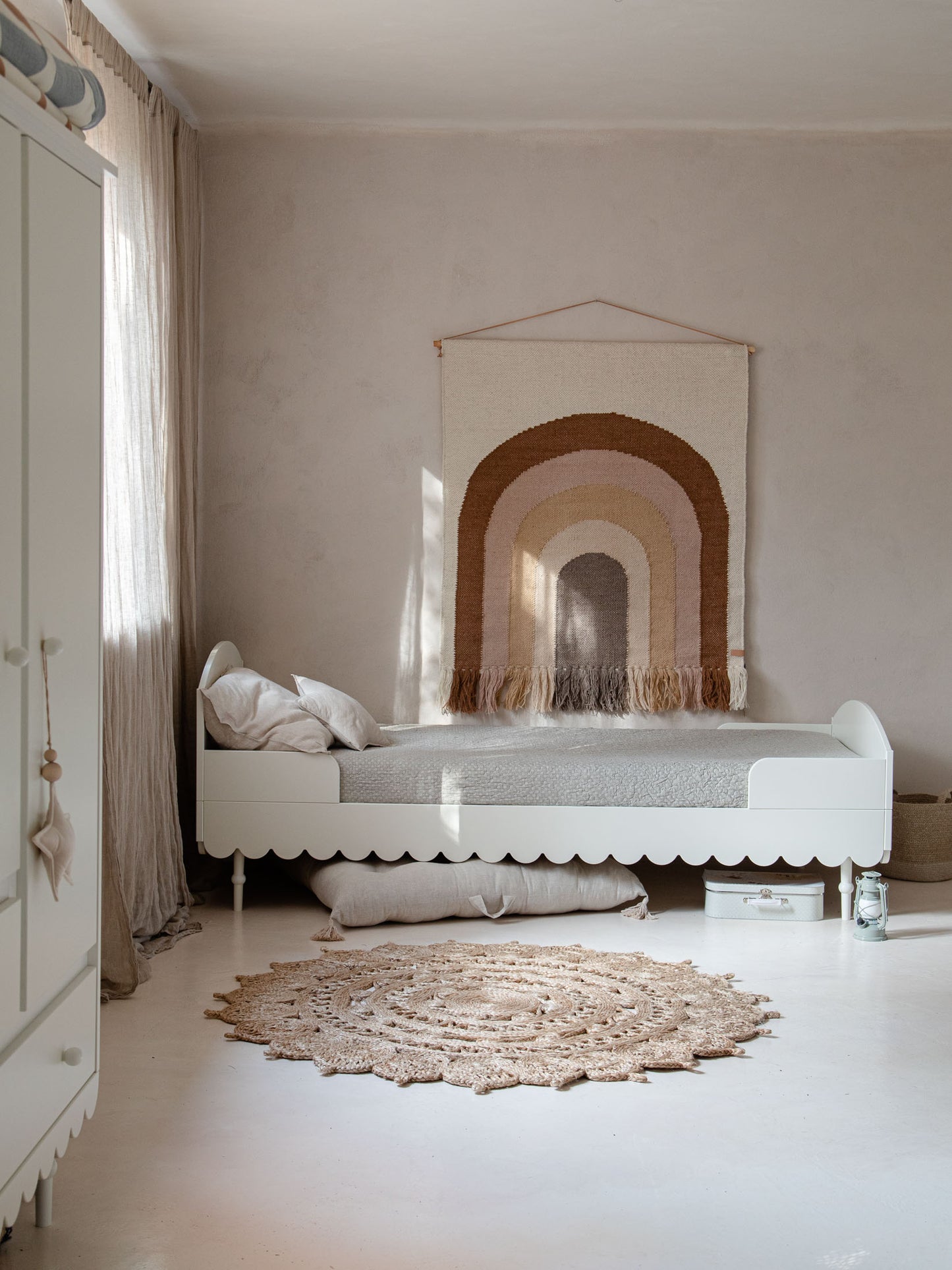 BABUSHKA KINDERBETT 90x200 - WEISS