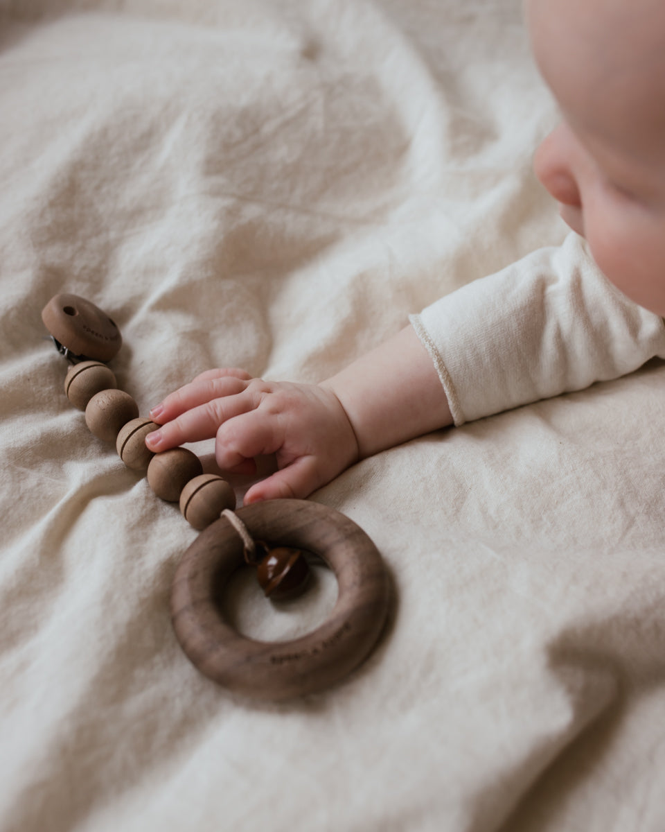 KINDERWAGENANHÄNGER PUCK - WALNUSS