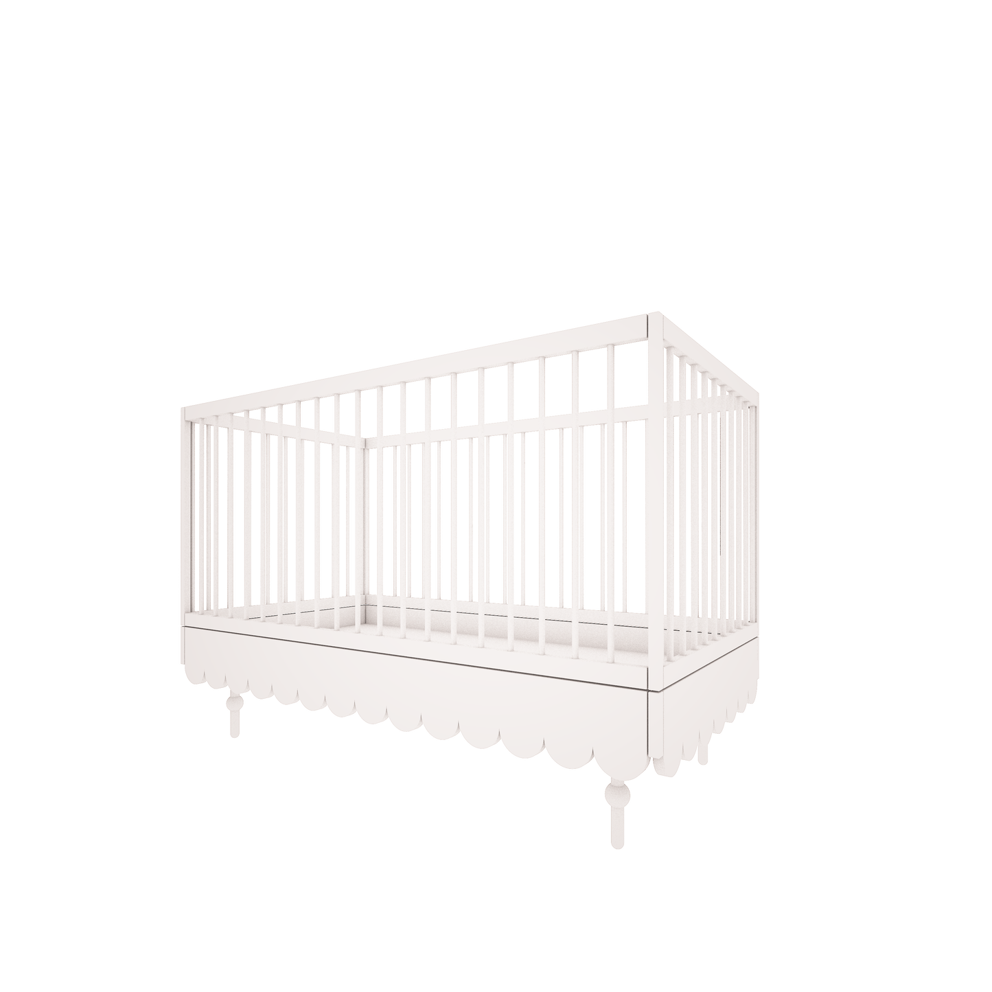 BABUSHKA BABYBETT 2in1 - WEISS