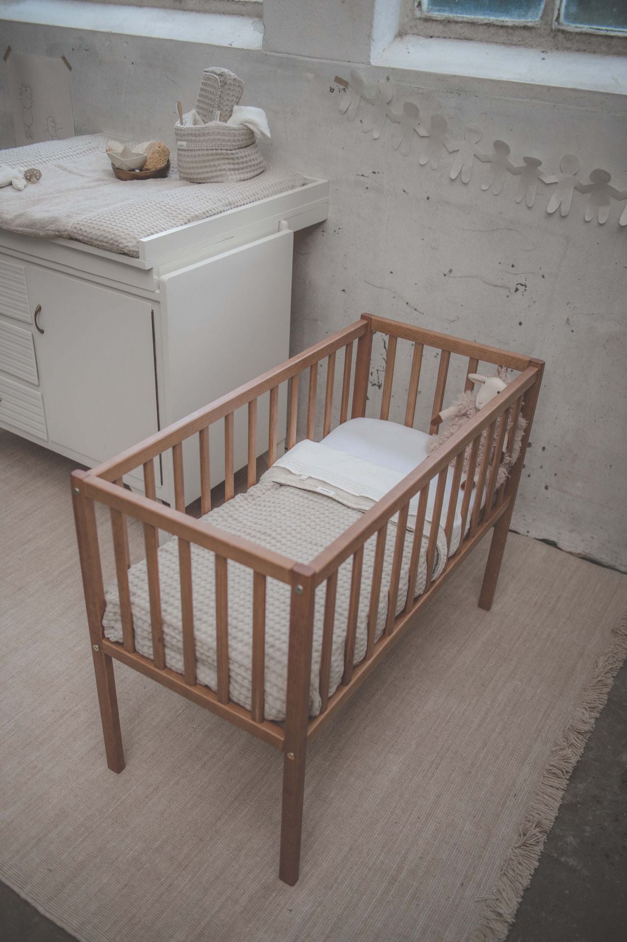 OSLO - BABYDECKE PLÜSCH - SAND