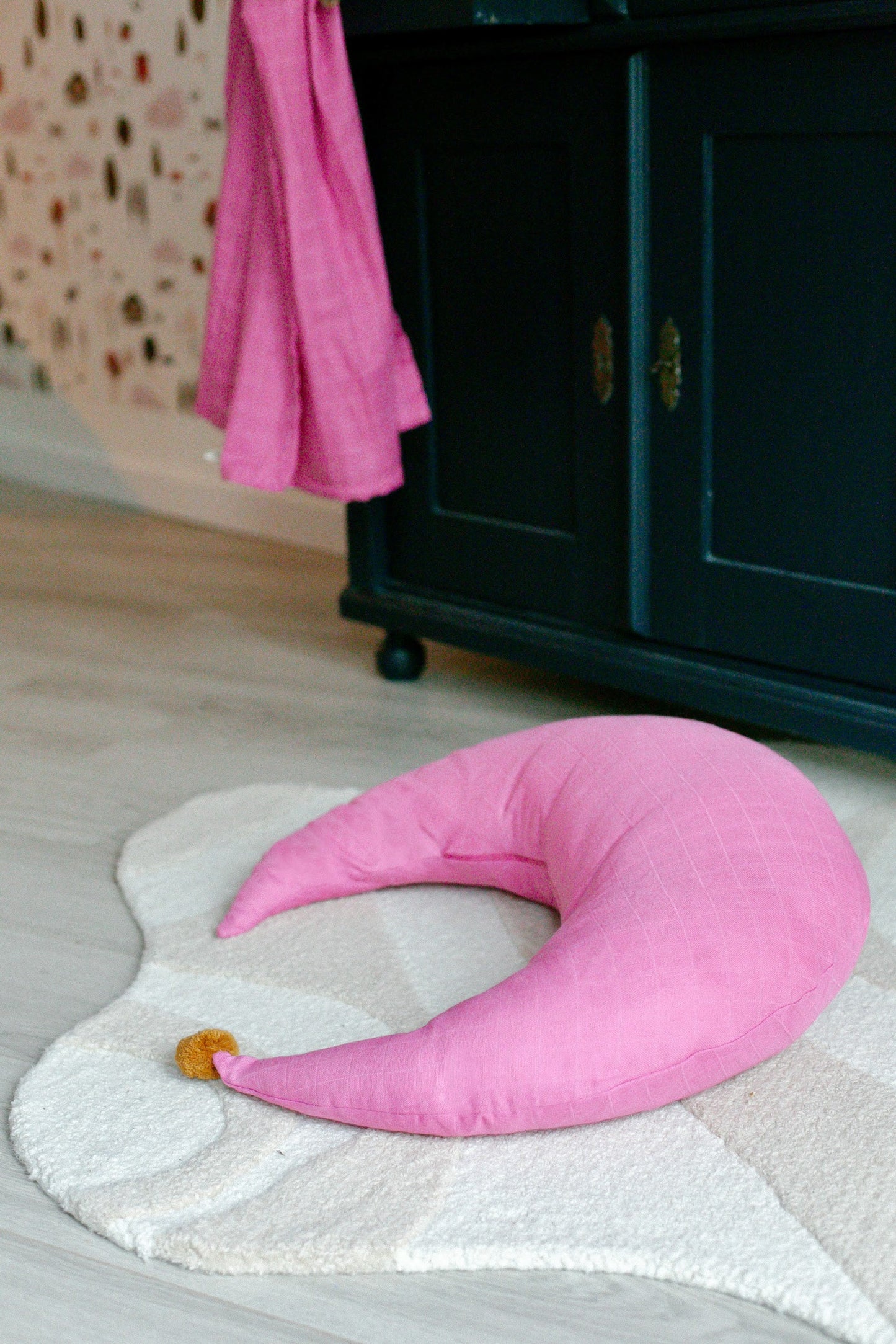 MOND STILLKISSEN - PINK POP