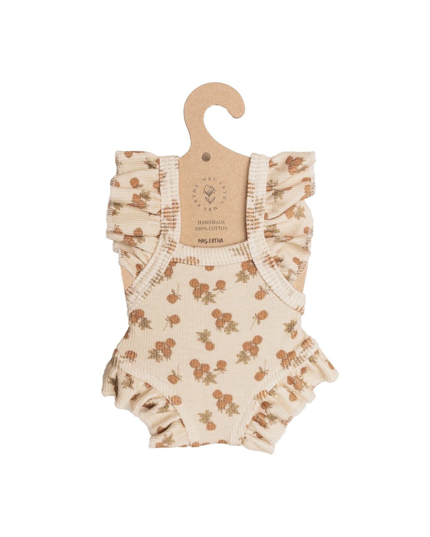 LORETAS PUPPENKLEIDUNG 34-36cm - RÜSCHENBODY