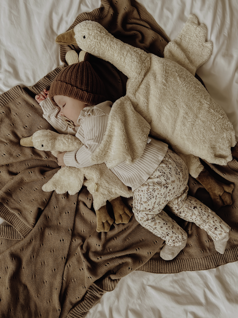 KUSCHELTIER - GANS WEISS