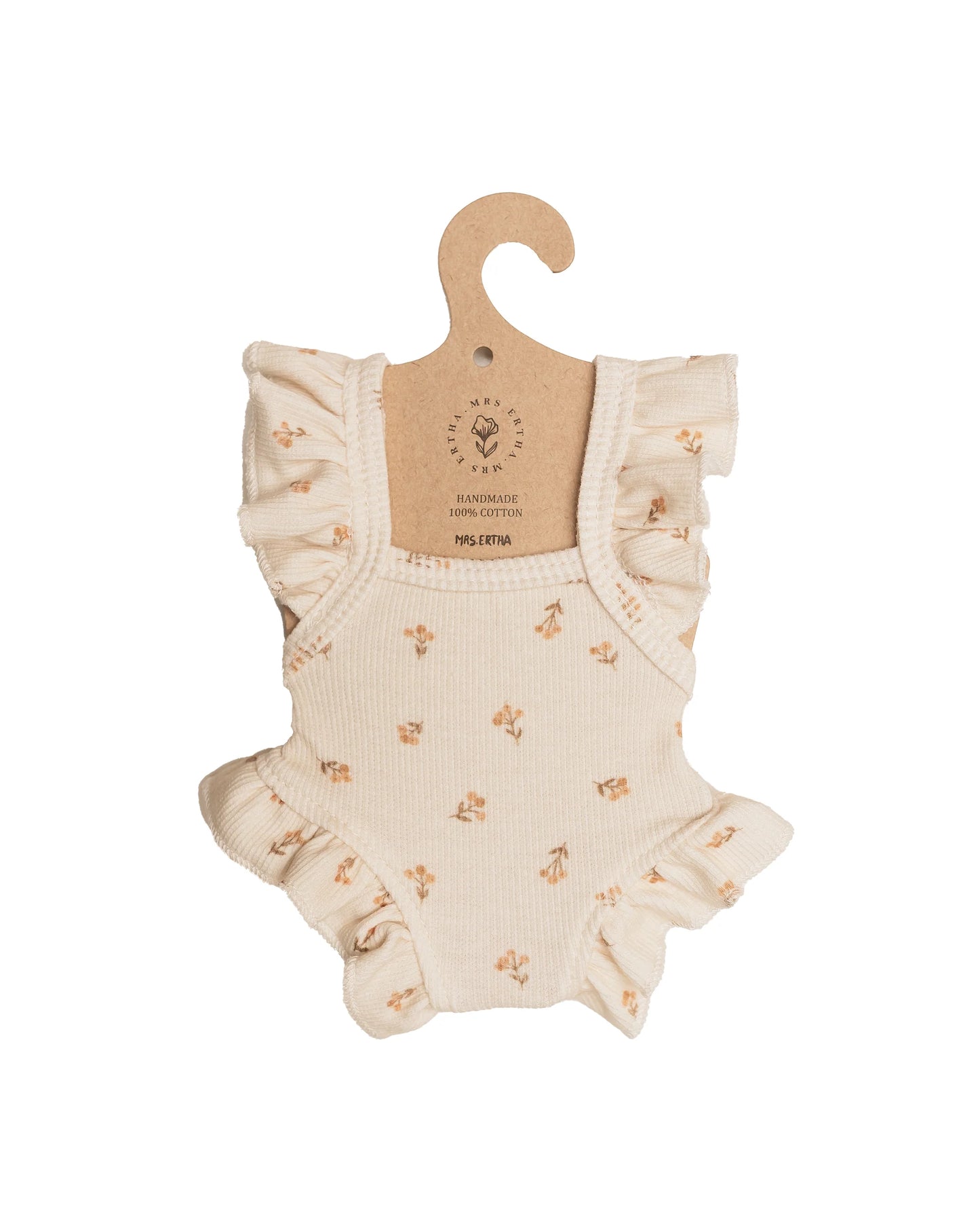 LORETAS PUPPENKLEIDUNG 34-36cm - RÜSCHENBODY