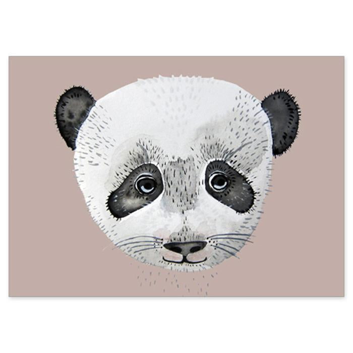 POSTKARTE - PANDA