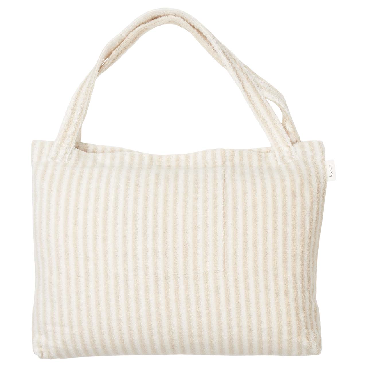 PLAYA - MOMBAG FROTTEE GESTREIFT - SAND