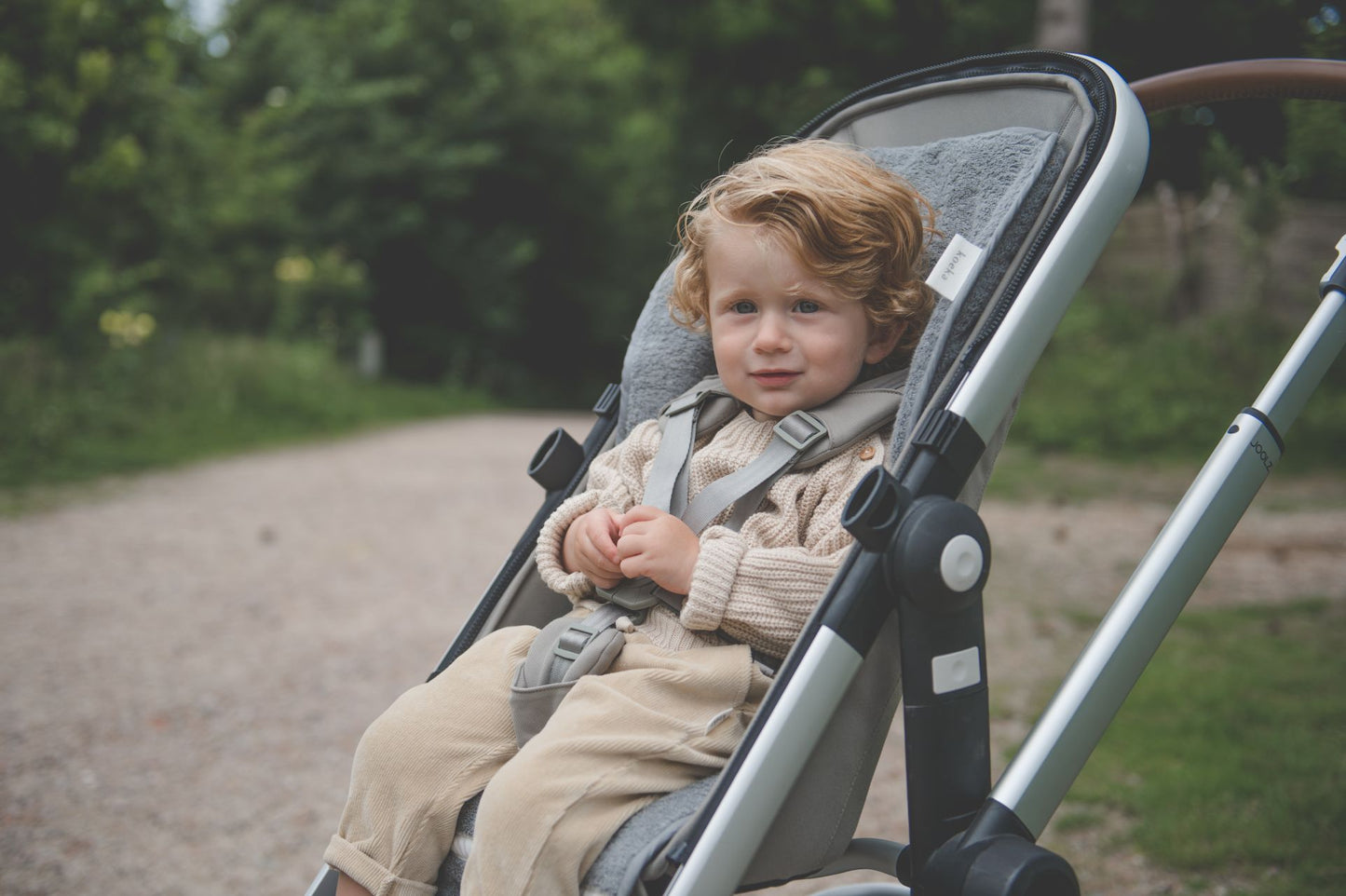 DIJON DAILY - BUGGYAUFLAGE FROTTEE - STEEL GREY