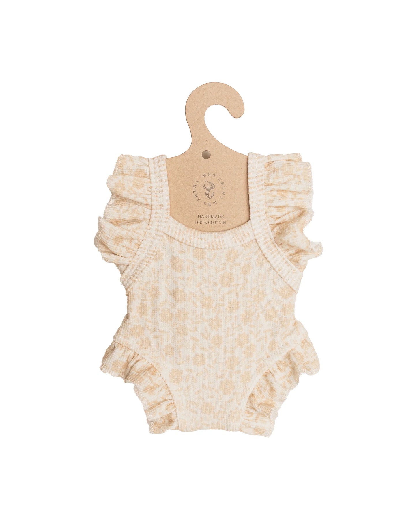 LORETAS PUPPENKLEIDUNG 34-36cm - RÜSCHENBODY