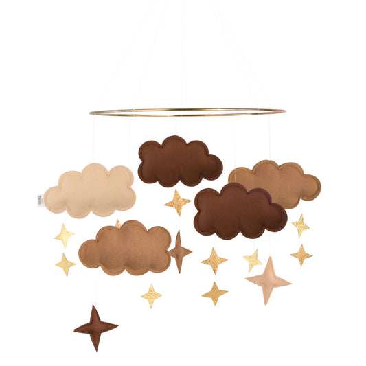 WOLKENMOBILE - PECAN WOOD