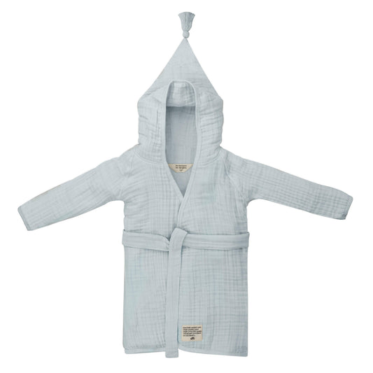 BADEMANTEL - CASHMERE BLAU