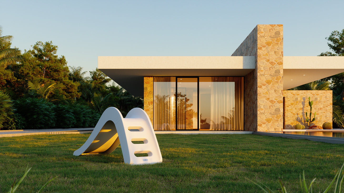 OUTDOOR RUTSCHE - WHITE DOLPHIN