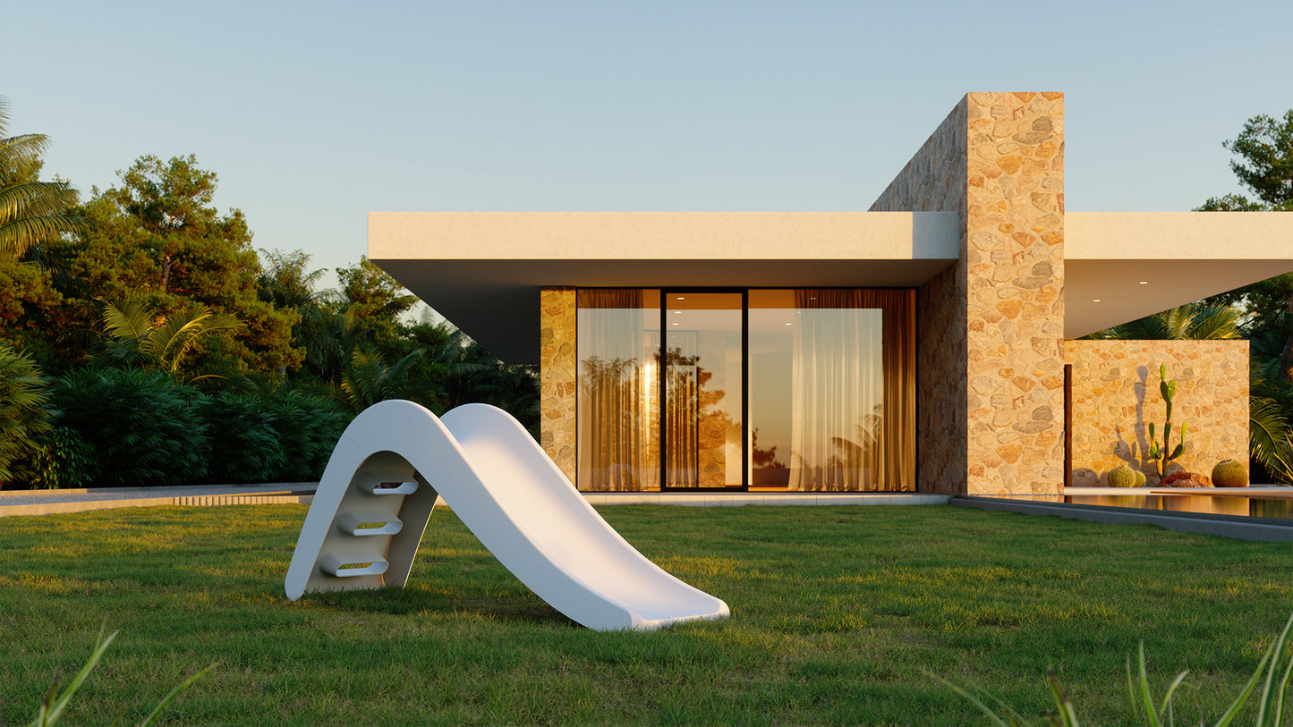 OUTDOOR RUTSCHE - WHITE DOLPHIN