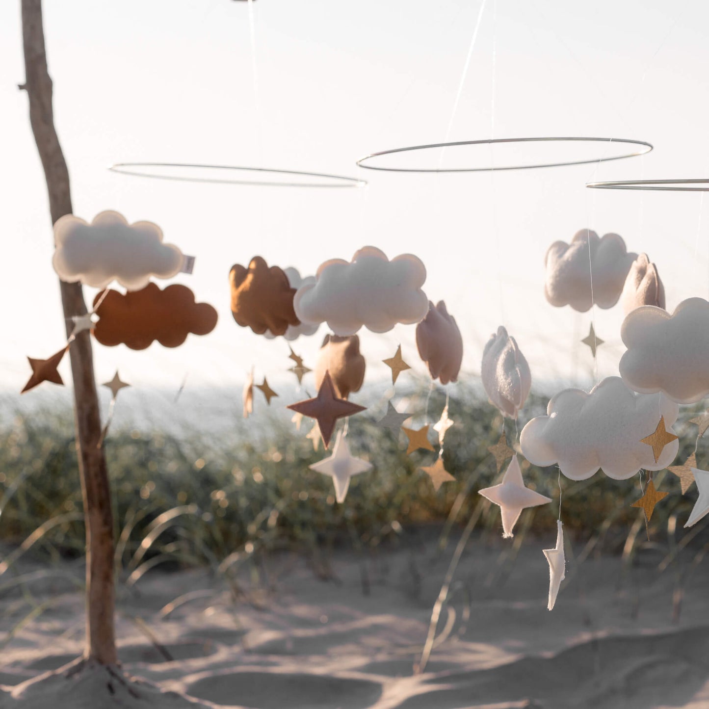 WOLKENMOBILE - PECAN WOOD