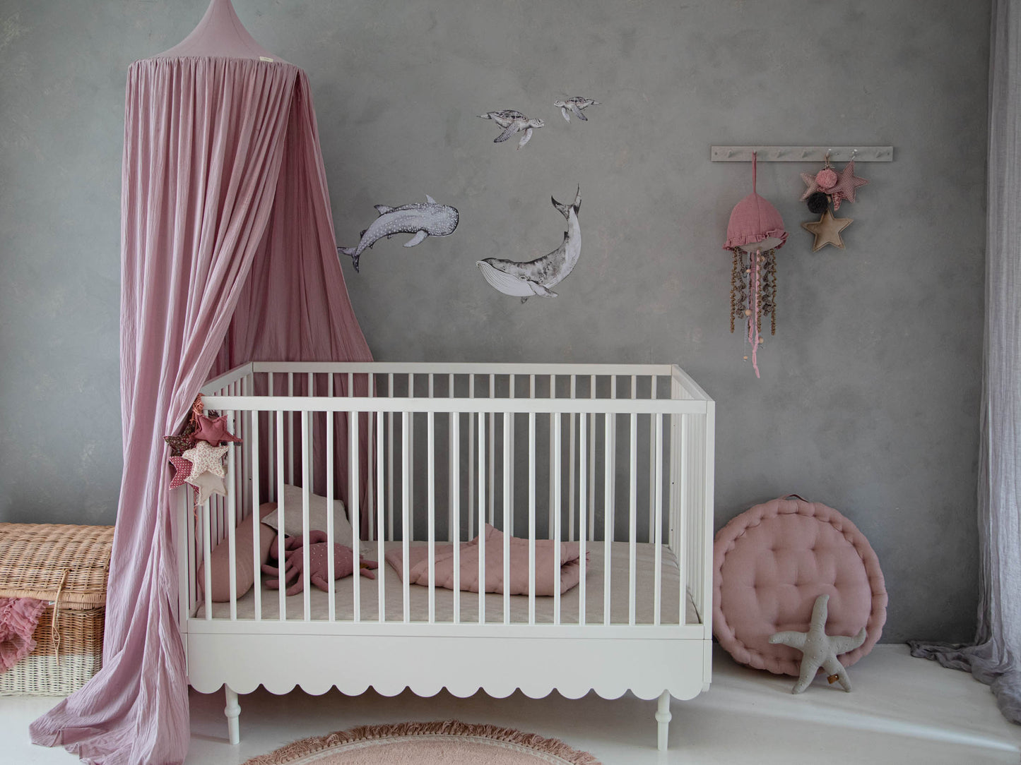 BABUSHKA BABYBETT 2in1 - WEISS