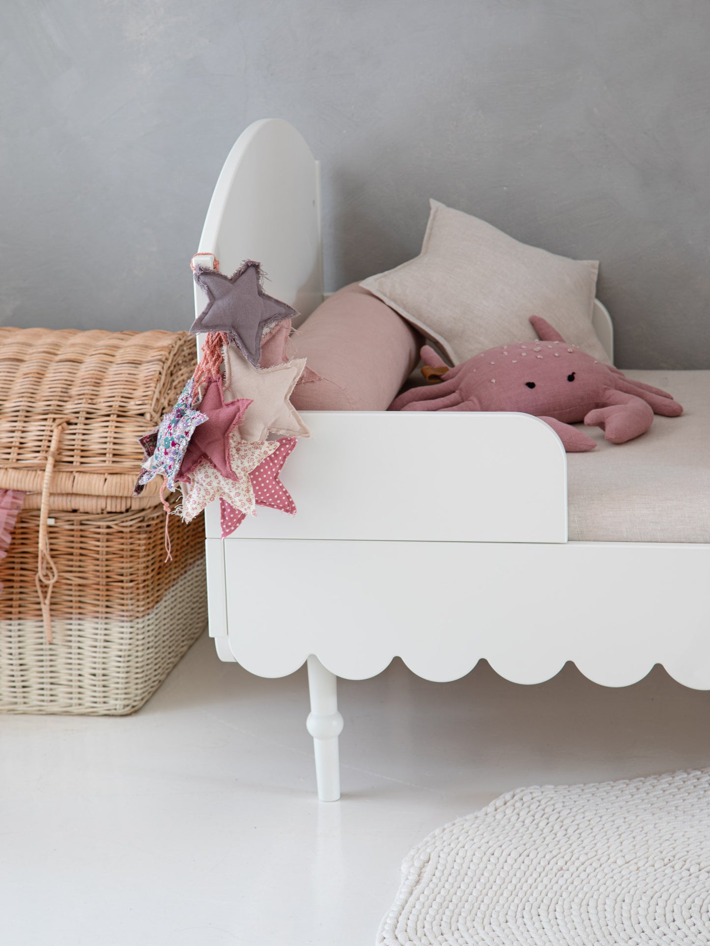 BABUSHKA BABYBETT 2in1 - WEISS
