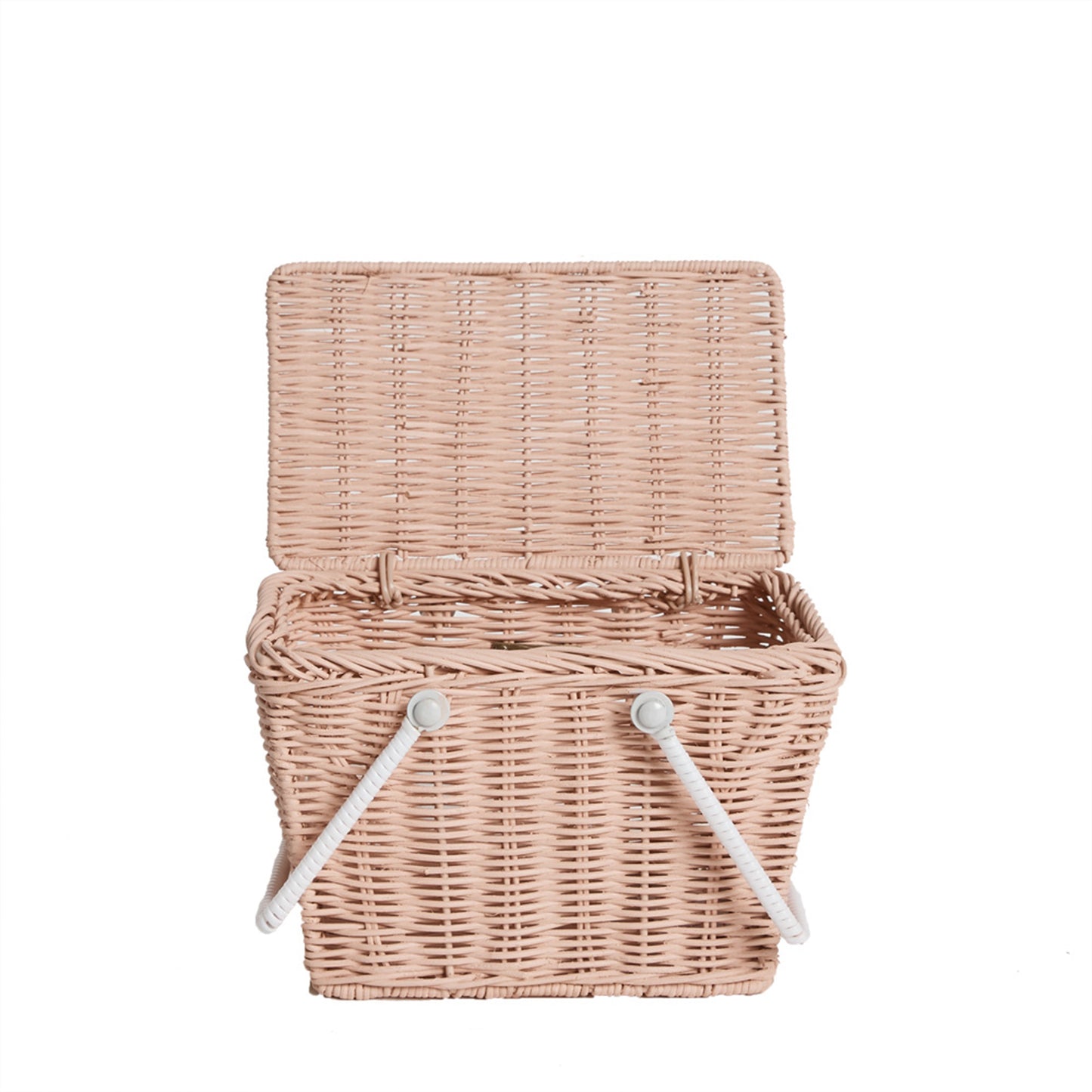 RATTAN PICKNICK KORB PIKI - ROSA