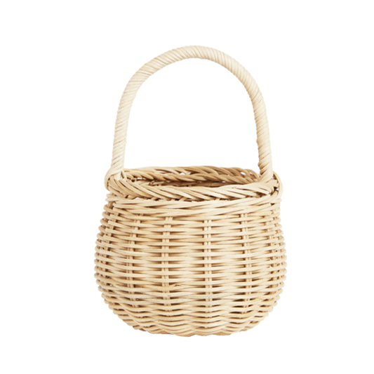 RATTANKORB BERRY - STROH